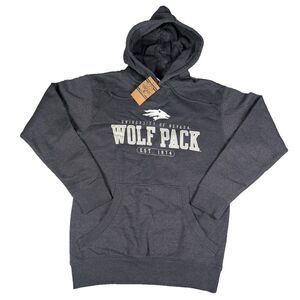 NCAA Nevada Wolfpack Hoodie Sweatshirt Blue‎ - Medium